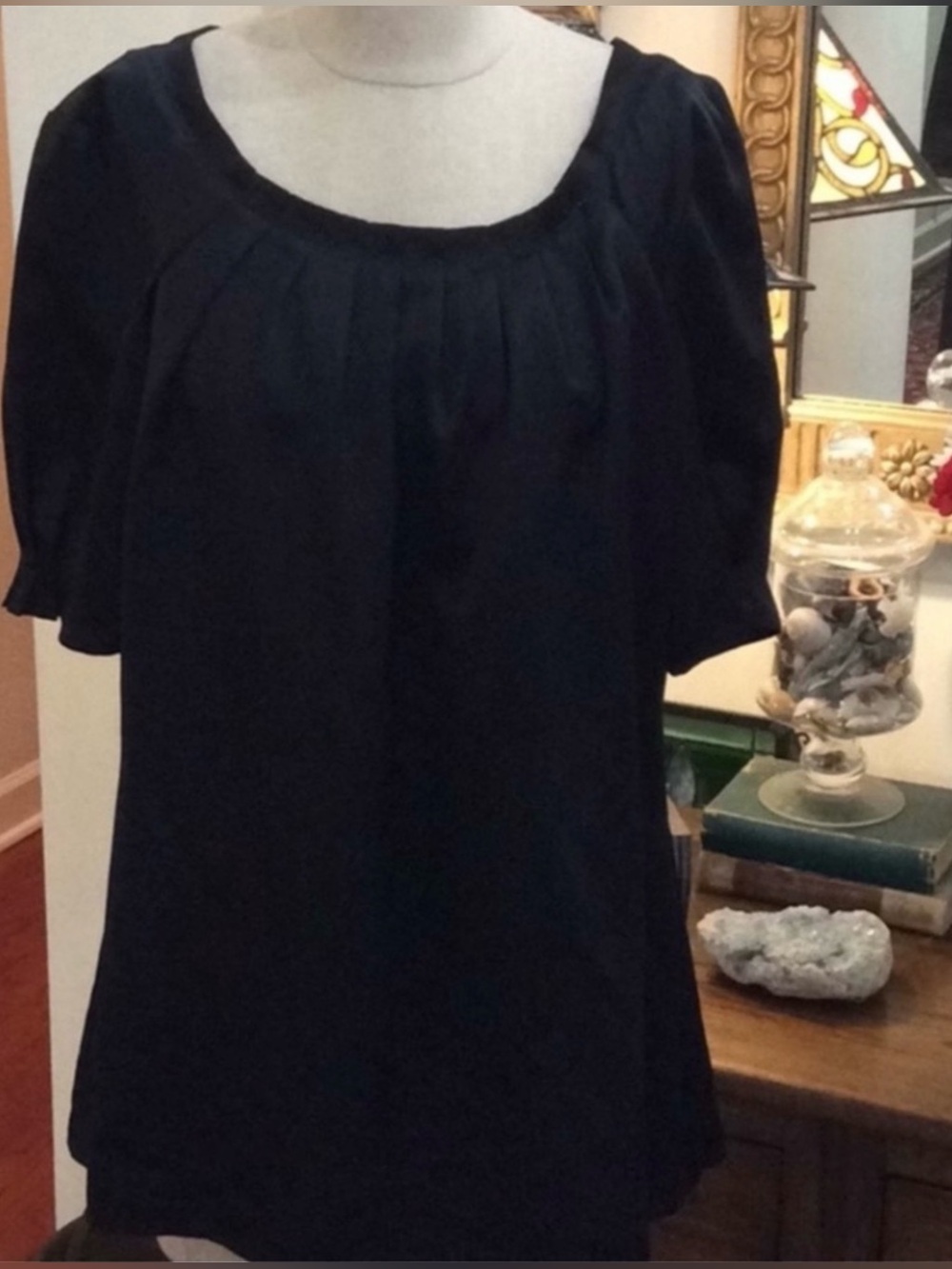 Beautiful Black XL Mix It Blouse(NWOT)